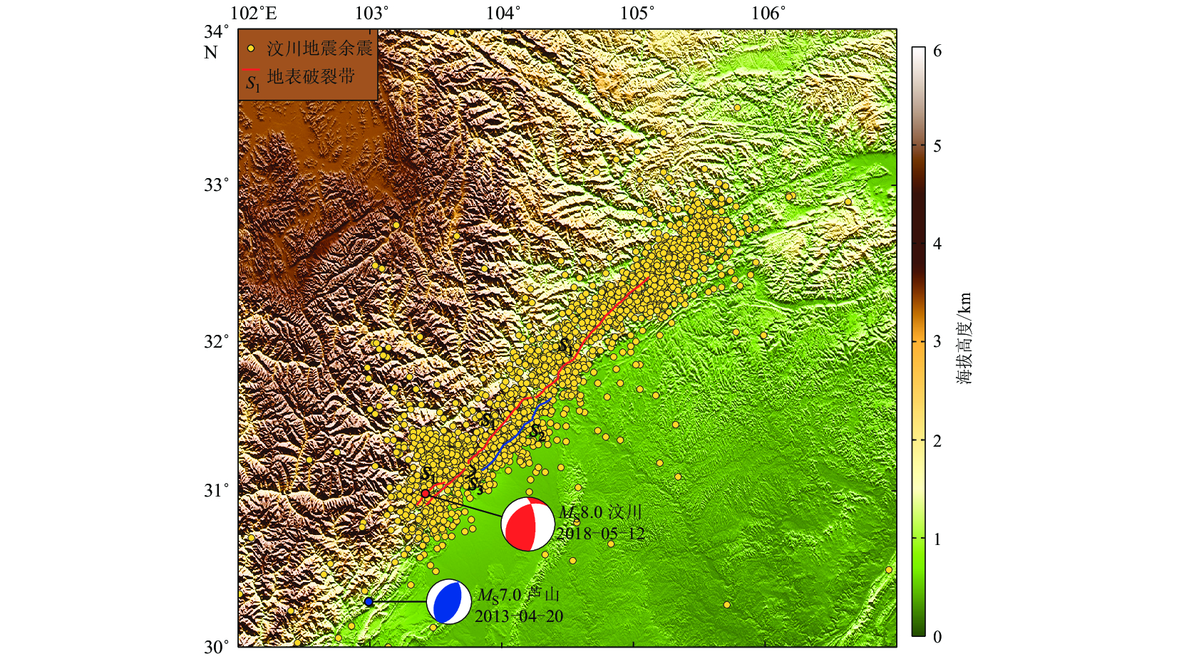 Discussion on the largest aftershock of the Wenchuan aftershock 